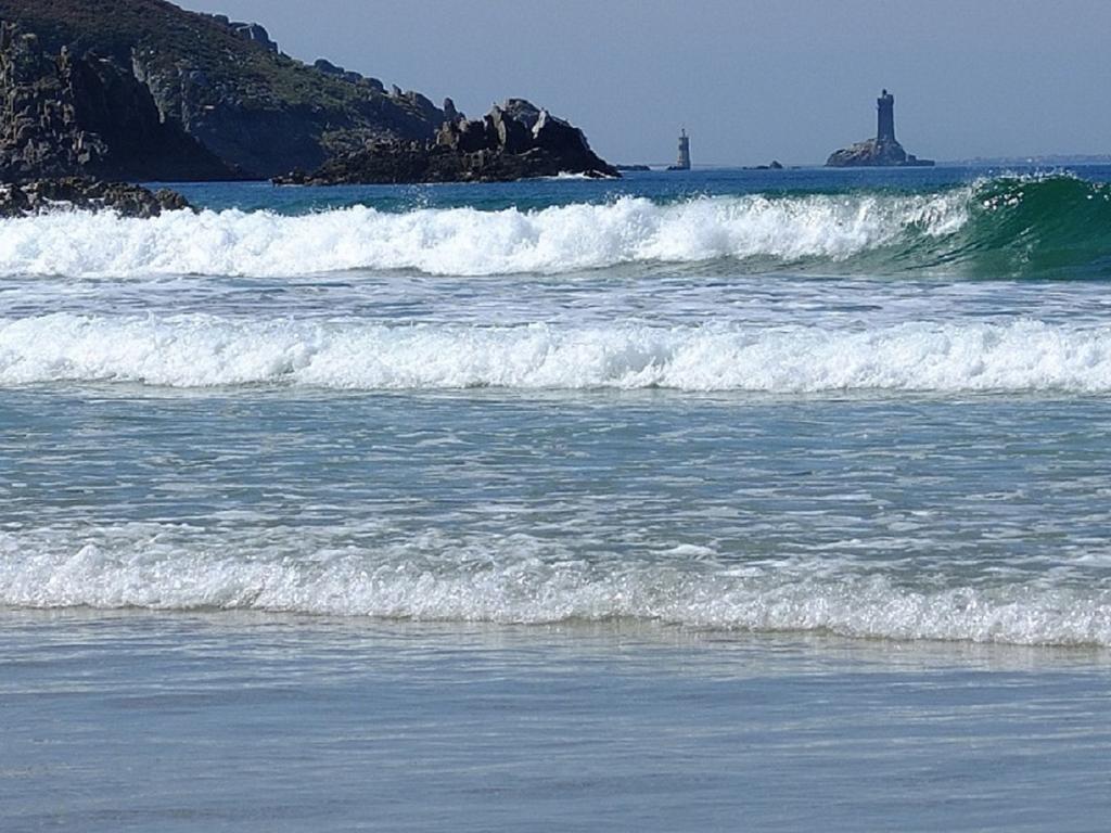 Au Calme A 10Mn Des Baies De Douarnenez Et Audierne Avec Cuisine A Disposition Mahalon Exteriér fotografie