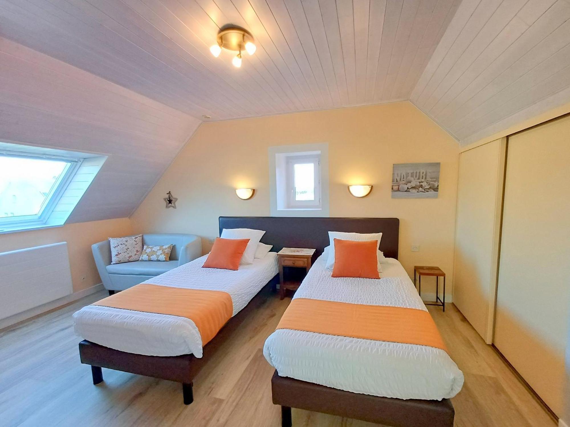 Au Calme A 10Mn Des Baies De Douarnenez Et Audierne Avec Cuisine A Disposition Mahalon Exteriér fotografie