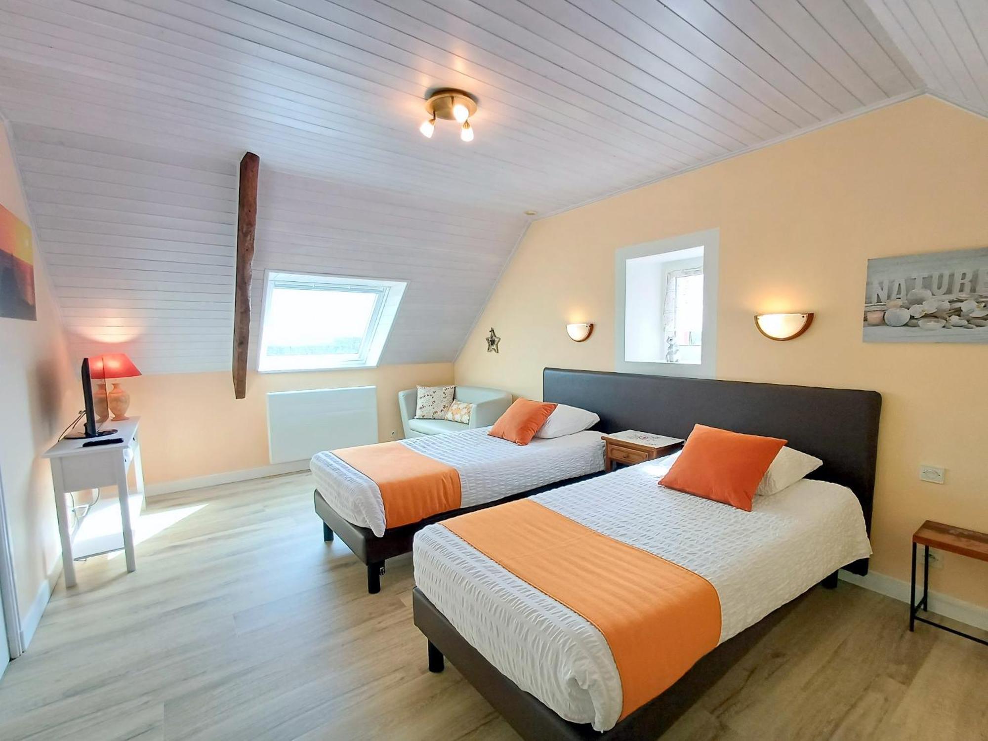 Au Calme A 10Mn Des Baies De Douarnenez Et Audierne Avec Cuisine A Disposition Mahalon Exteriér fotografie